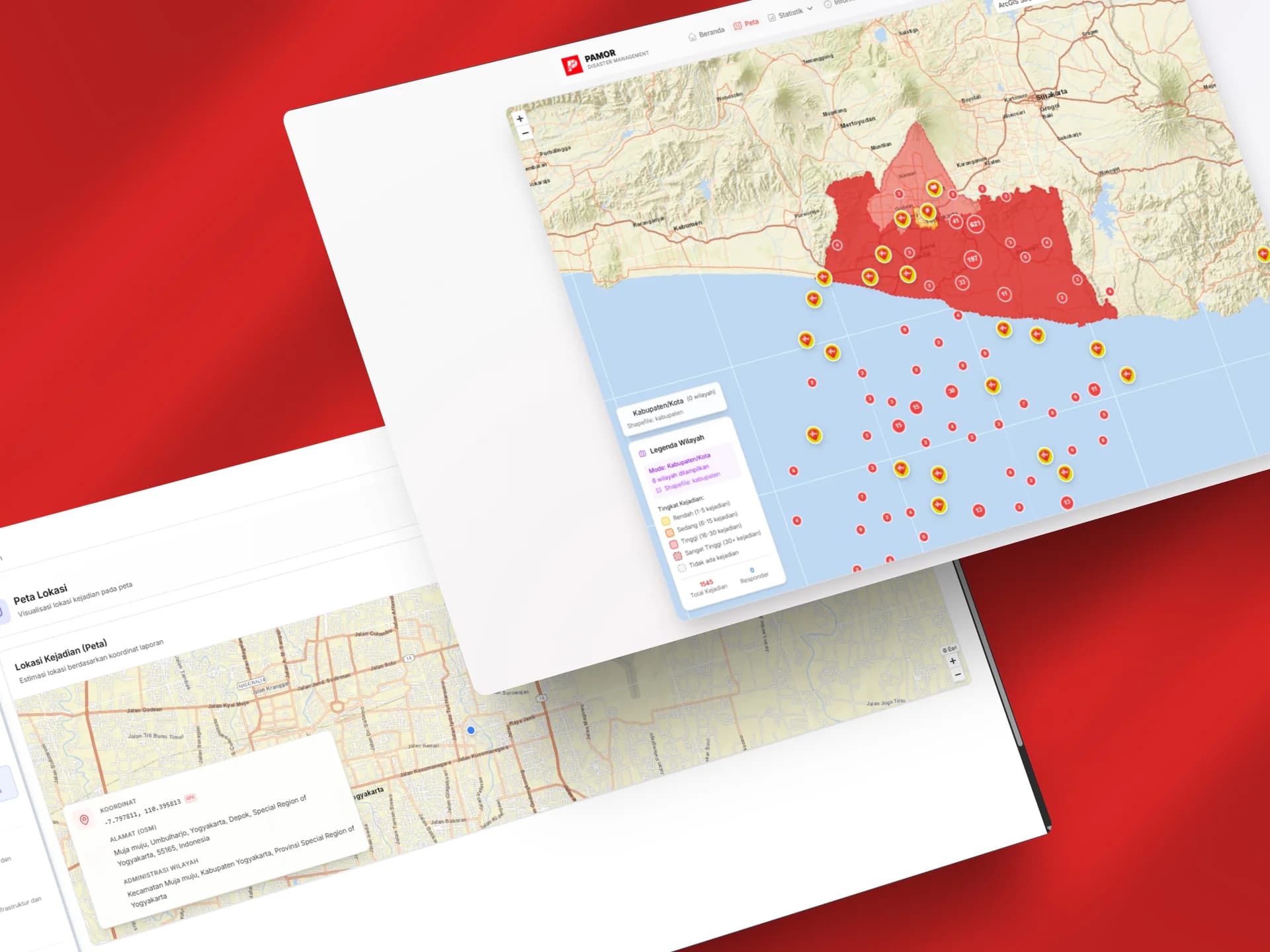 PAMOR — Disaster Management & Emergency Response Platform — project view 4